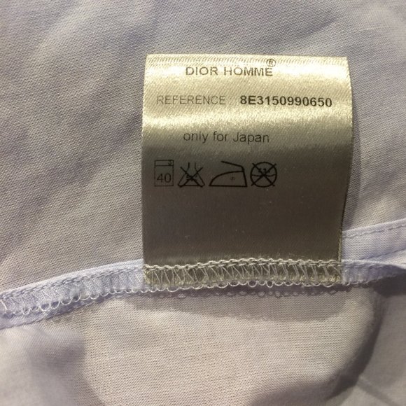 Dior Homme Size 43 Contrast Band Collar Shirt - Picture 5 of 6
